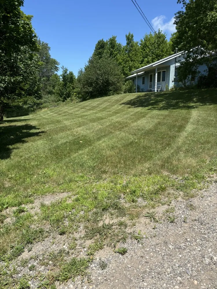 Professional residential landscaping in Interlochen, MI by Westons Property Service