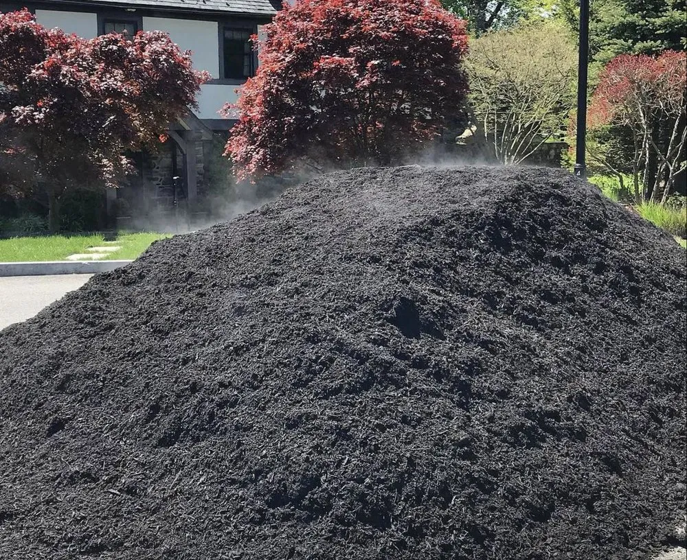 Local landscape installation for year-round maintenance in Bedford Hills, NY by Westwood Organic Recycling
