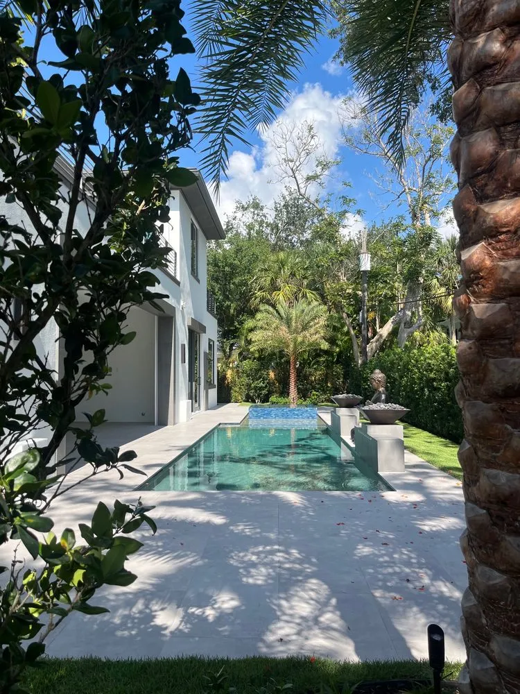 Expert outdoor landscaping with custom design in Boca Raton, FL by Wet Outdoors