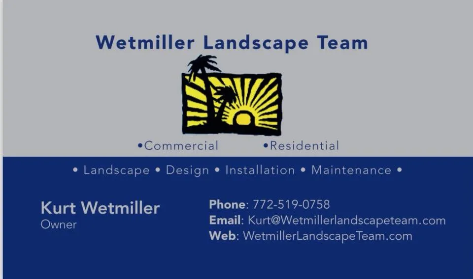 Reliable lawn care service experts serving Vero Beach, FL - Wetmiller Landscape Team