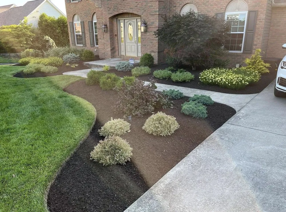 Professional landscape installation for beautiful yards in Atlanta, GA by Weybridge Lawn Services