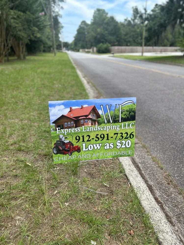 Local residential landscaping in Savannah, GA - WF Express Landscaping