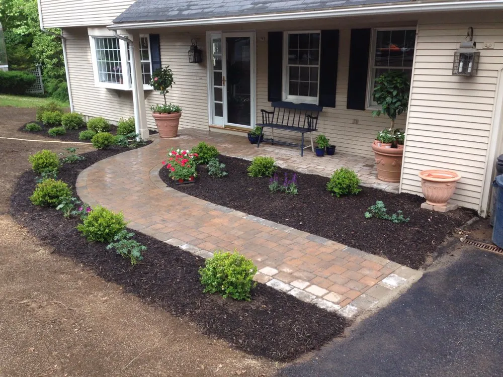 Reliable garden landscaping for residential properties in Hudson, MA by WF Landscape Services