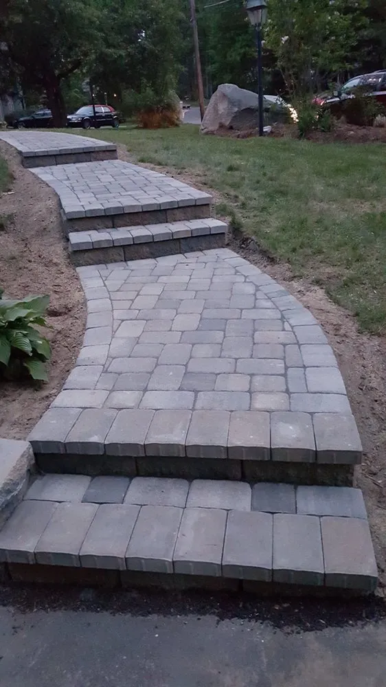 Professional lawn care service with custom design in Hudson, MA by WF Landscape Services