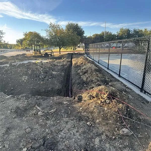 Professional yard maintenance in Roanoke, TX by WG3 Construction