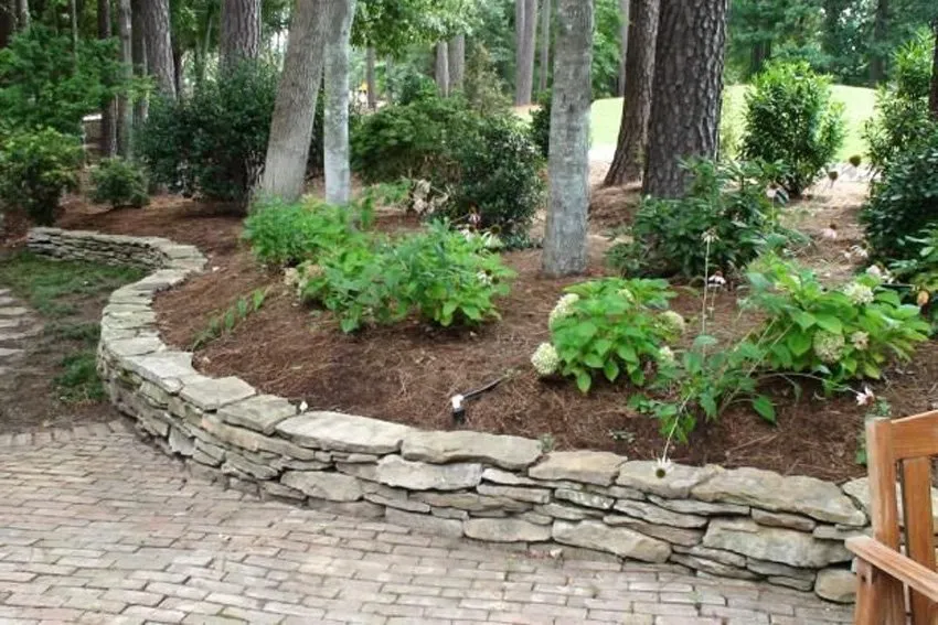 Professional residential landscaping with custom design in Raleigh, NC by WGW Landscapes