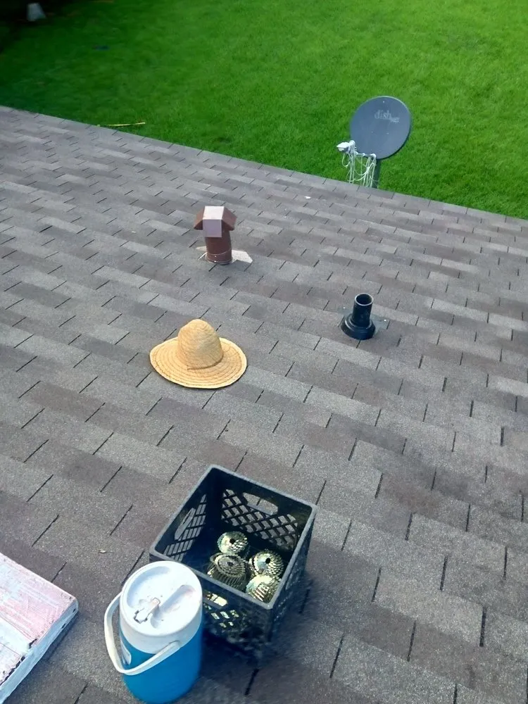 Local landscape installation in Port Allen, LA by Whaley and sons