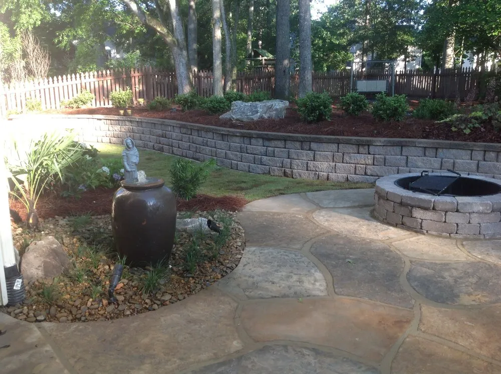 Expert garden landscaping with custom design across Buford, GA - Whaley Landscape Services