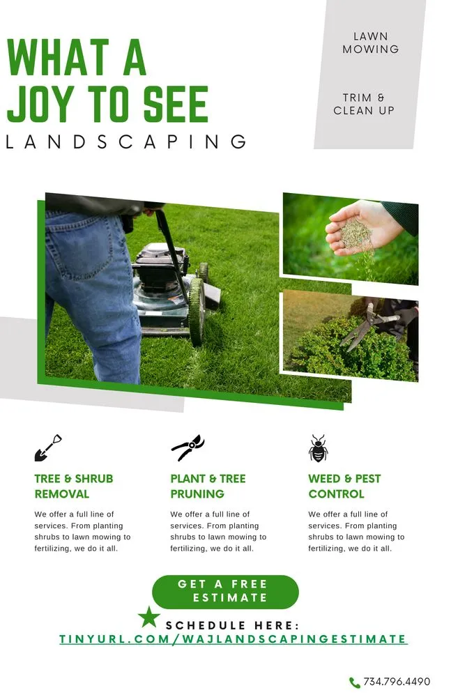 Custom outdoor landscaping for residential properties across Detroit, MI - What A Joy To See Landscaping