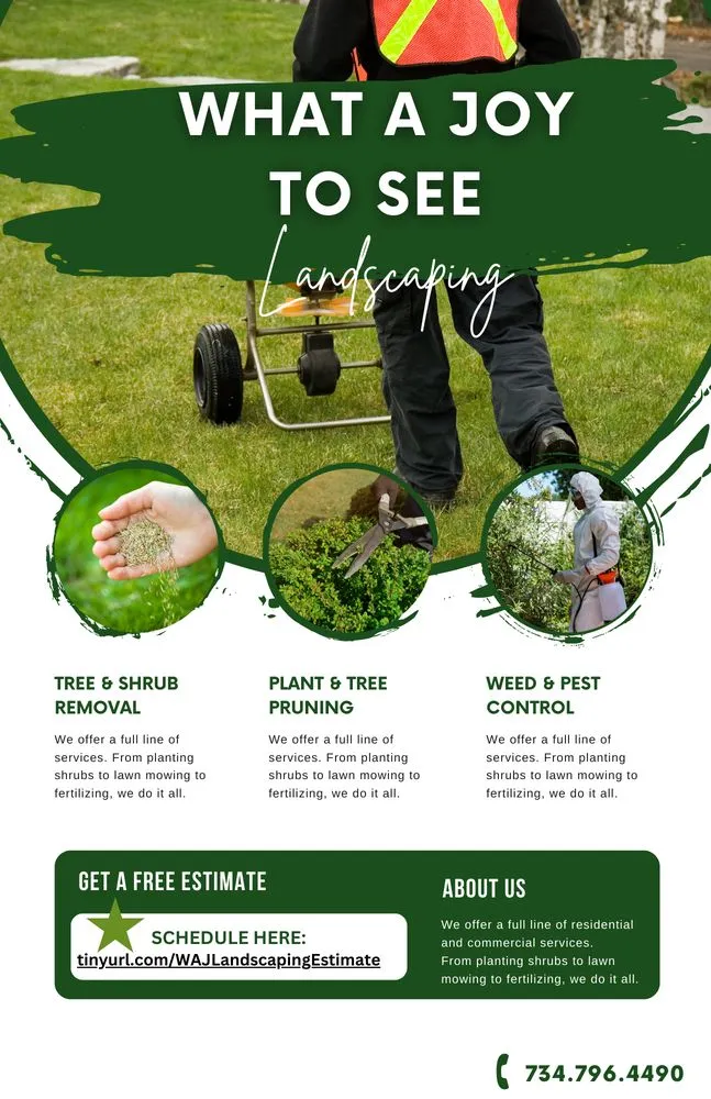 Custom landscaping services near you in Detroit, MI by What A Joy To See Landscaping