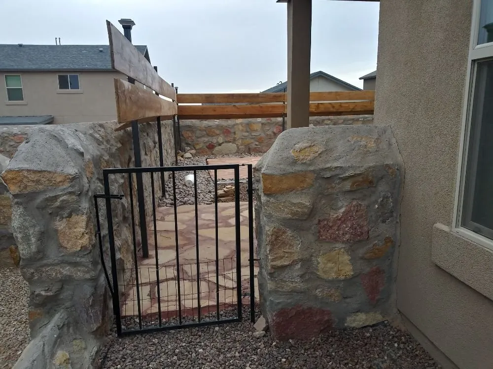 Professional residential landscaping in El Paso, TX by What U Want construction