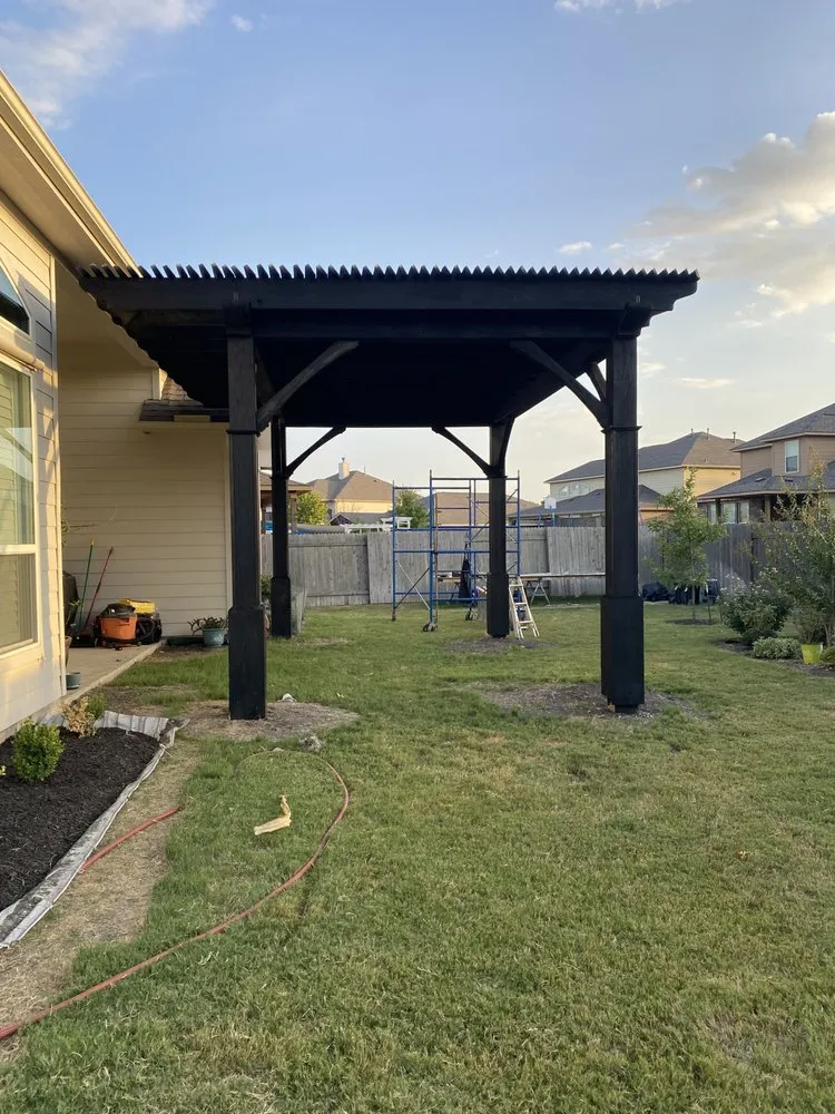 Local landscape installation in Georgetown, TX by Whatcha Need