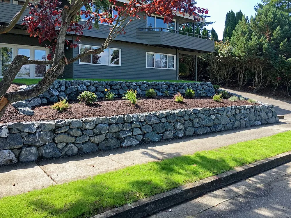 Custom residential landscaping for residential properties in Lynden, WA by Whatcom Landscapes