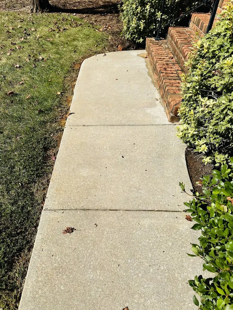 Expert lawn care service for residential properties in Greensboro, NC by Where Clean Meets Green