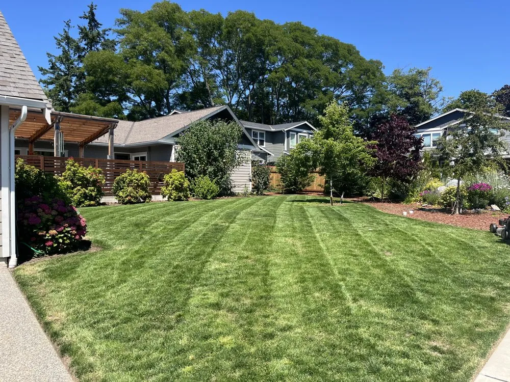 Custom residential landscaping for residential properties across Oak Harbor, WA - Whidbey Lawn Legends