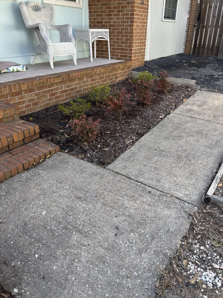 Local outdoor landscaping with custom design in Wilmington, NC by Whiskey Creek Fence & Maintenance