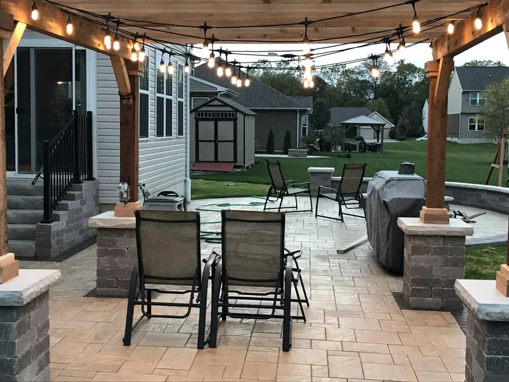 Top-rated landscaping services in New Carlisle, OH by Whispering Creek Pools and Patios