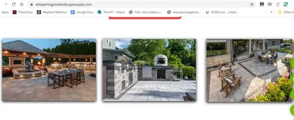 Whispering pine landscaping supply company