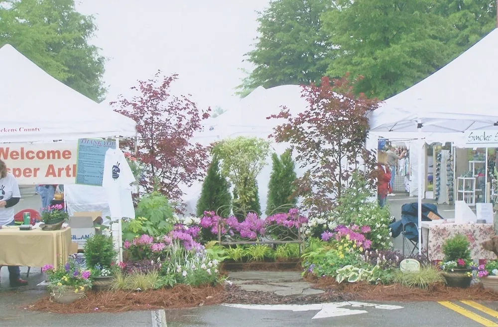 Local landscape installation in Jasper, GA by Whispering Springs