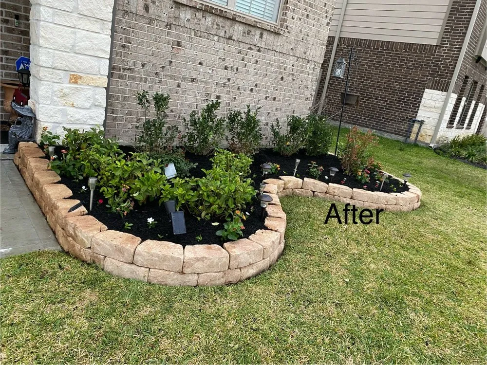 Top-rated landscape installation experts serving Houston, TX - Whit love Lawn Care Service