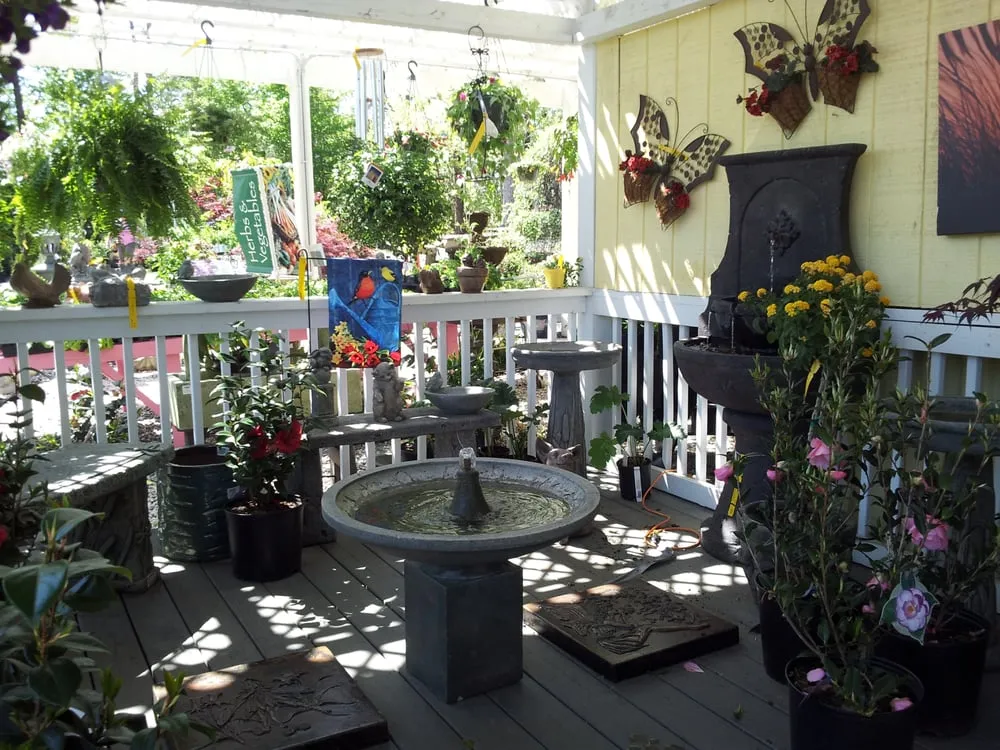 Custom garden landscaping for residential properties in Franklinville, NC by Whitaker Farms