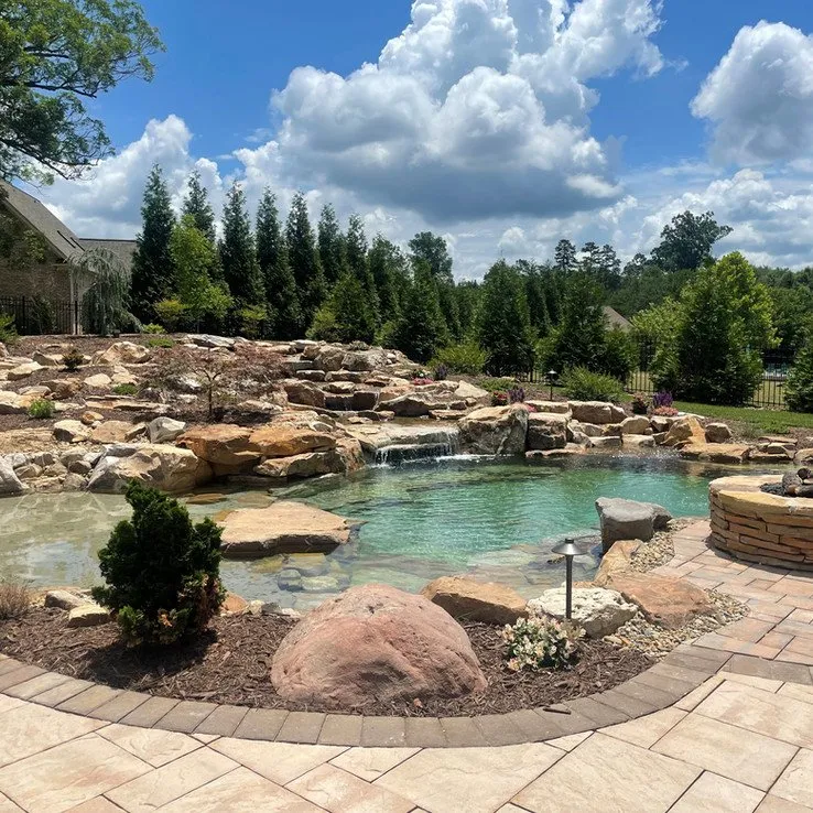 Reliable yard maintenance for residential properties in Franklinville, NC by Whitaker Waterscapes