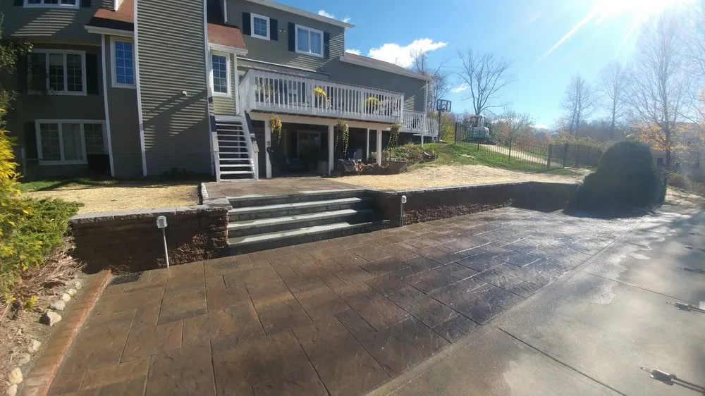 Professional landscape design in Brewster, NY by White Birch Landscaping