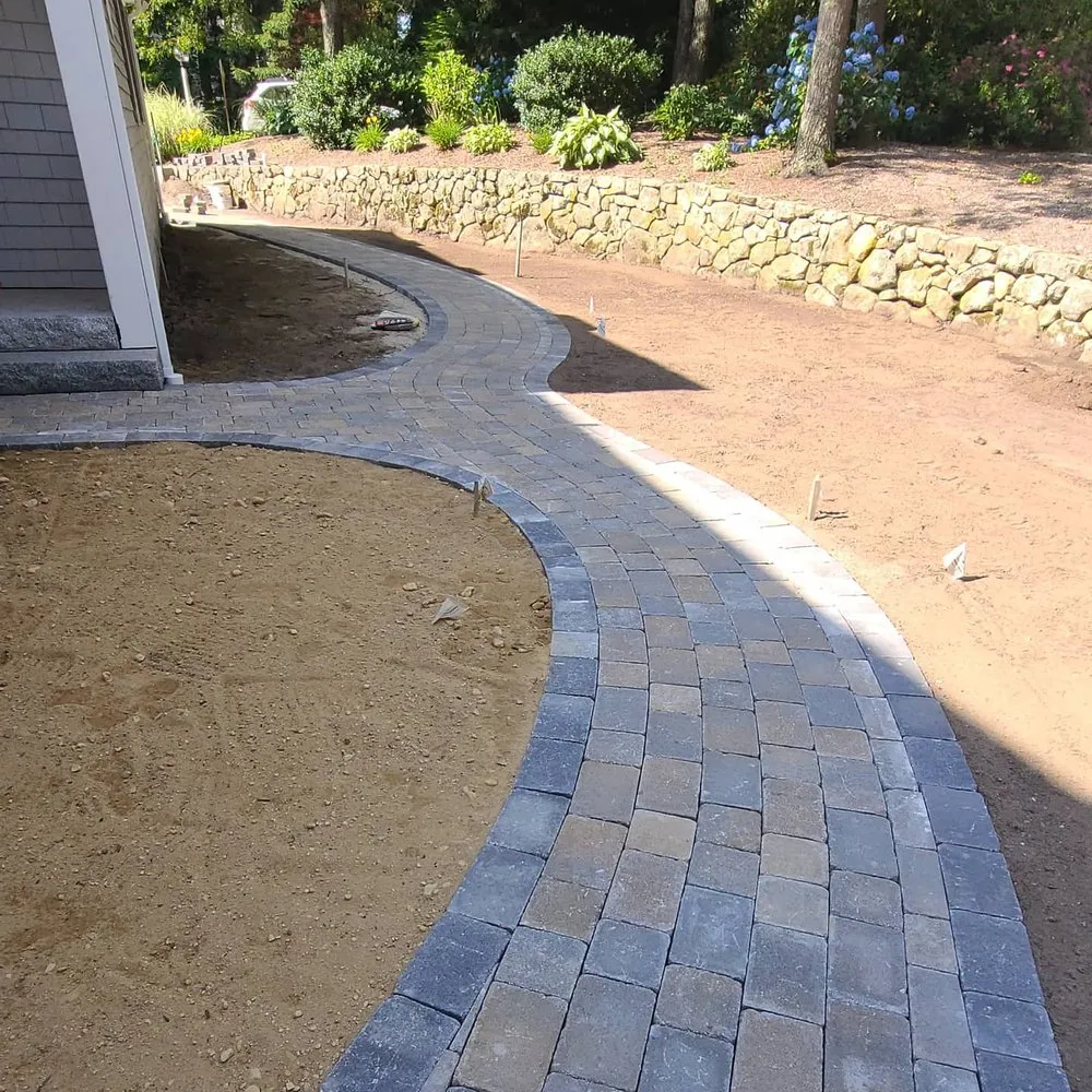Affordable landscape installation near you in Sagamore Beach, MA by White Cap Landscape