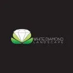 White Diamond Landscape Logo