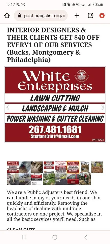 Top-rated landscape design in Hatboro, PA - White Enterprises Outdoor Improvements