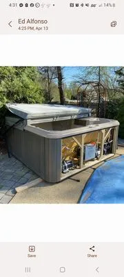 White Enterprises Outdoor Improvements Logo