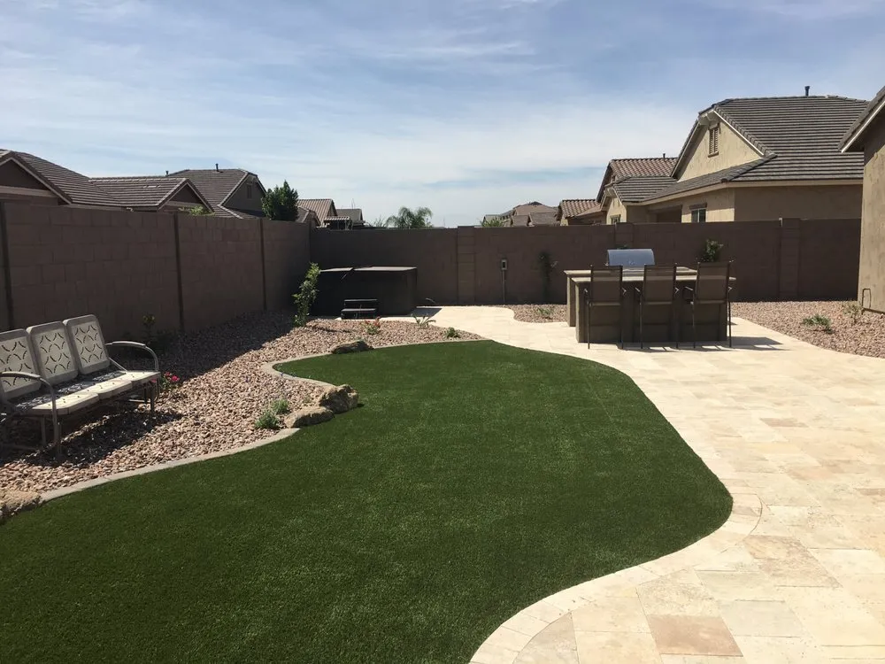 Local landscape design in Scottsdale, AZ by White Feather Landscaping