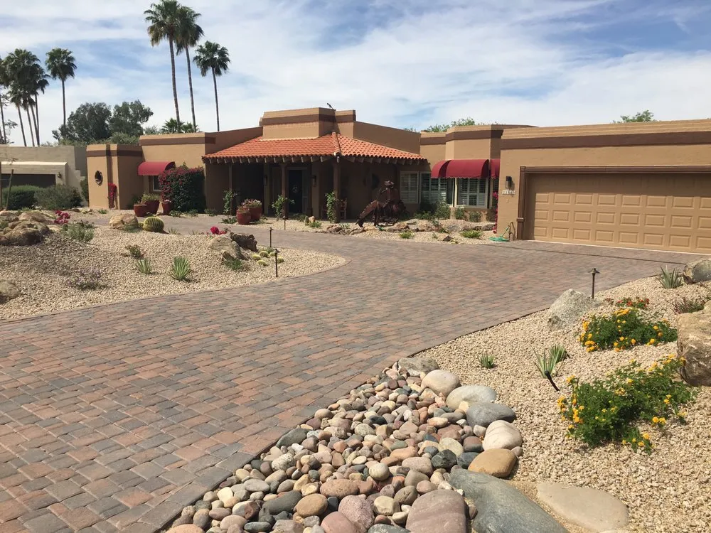 Expert residential landscaping near you in Scottsdale, AZ by White Feather Landscaping