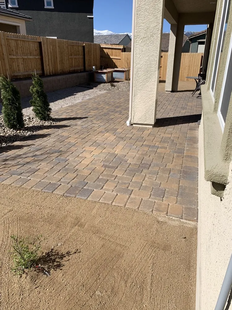 Local garden landscaping for homes across Spanish Springs, NV - White Hawk Construction