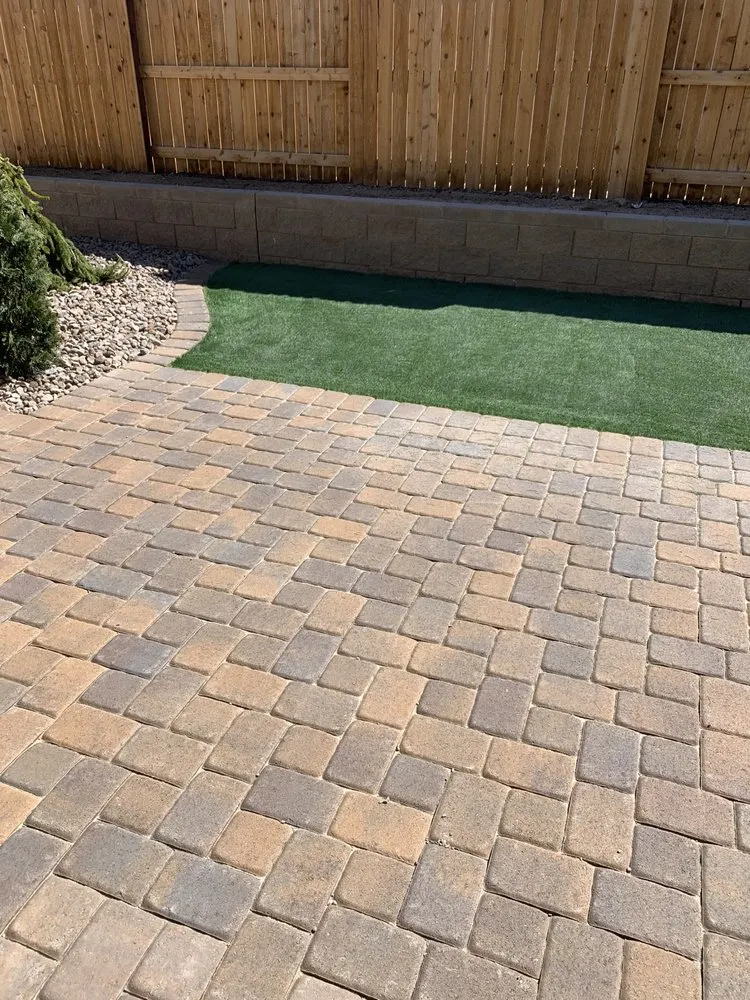 Custom landscape design in Spanish Springs, NV by White Hawk Construction