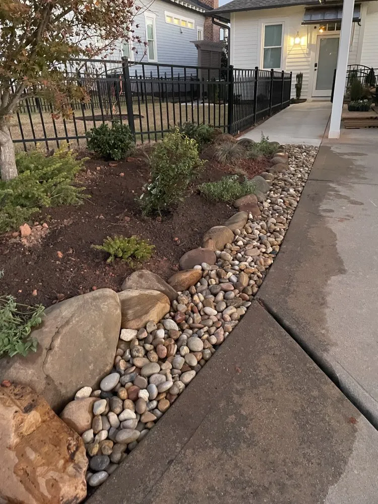 Professional landscaping services for residential properties in Pendleton, SC by White Hawk Landscapes