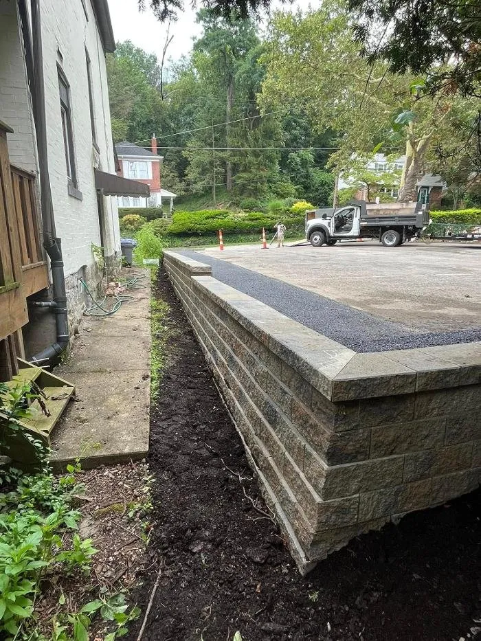 Expert outdoor landscaping with custom design in Irwin, PA by White Landscaping Services