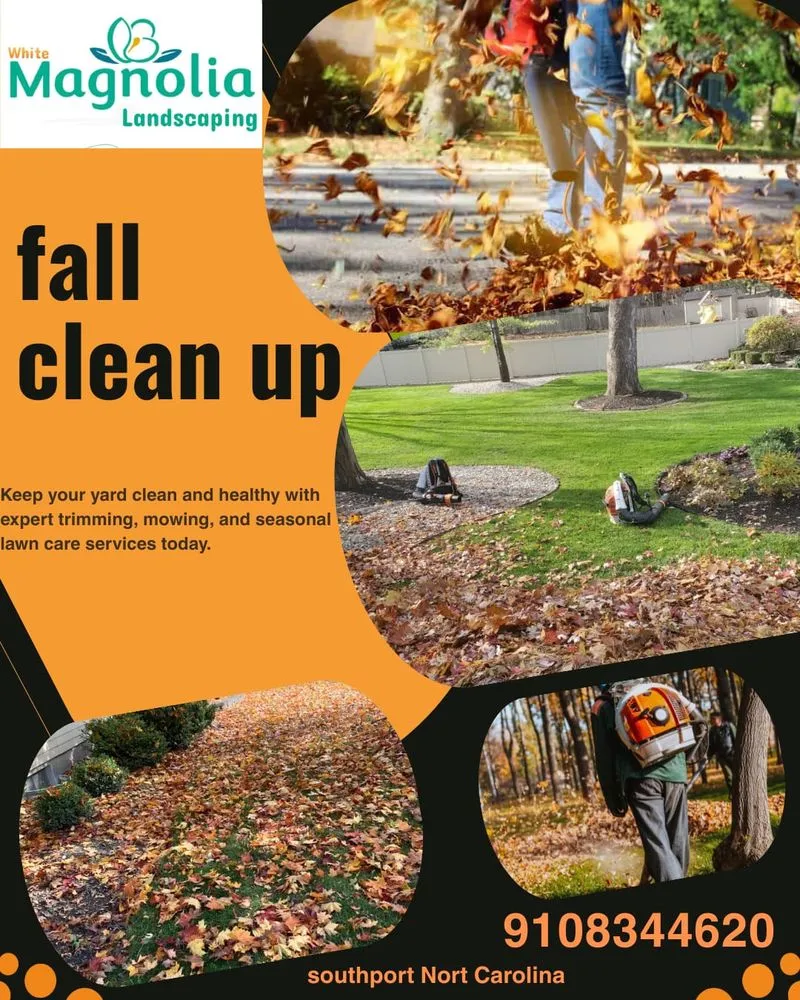 Top-rated yard maintenance for year-round maintenance across Southport, NC - White Magnolia Landscaping