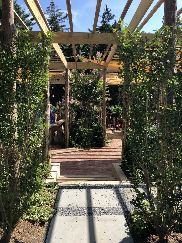 Expert residential landscaping with custom design in Shelter Island, NY by White Oak Farm And Gardens