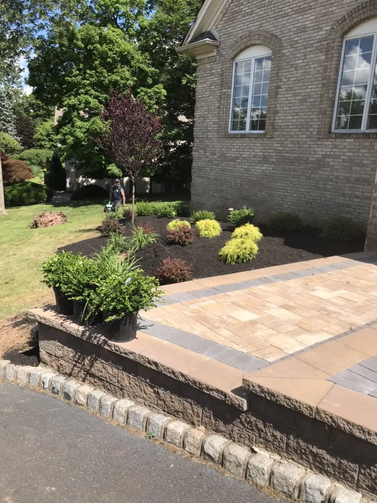 Affordable garden landscaping with custom design across Bound Brook, NJ - White Oak Landscaping & Construction