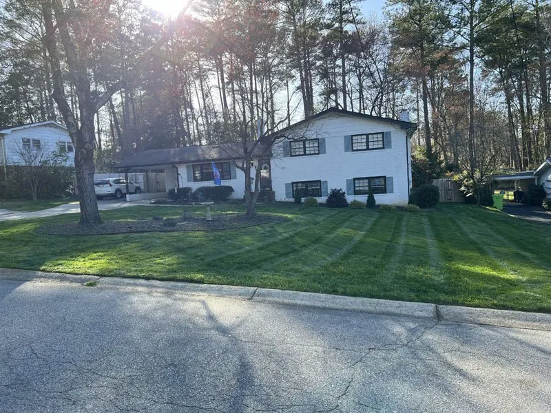 Reliable yard cleanup service for beautiful yards in Raleigh, NC by White Oak Lawn & Landscaping