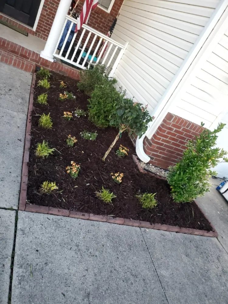 Expert residential landscaping for residential properties in Hubert, NC by White Oak Lawn Care