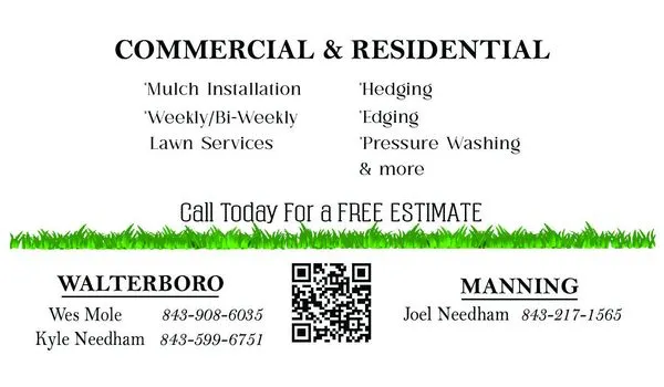 White Oak Lawn Care Logo