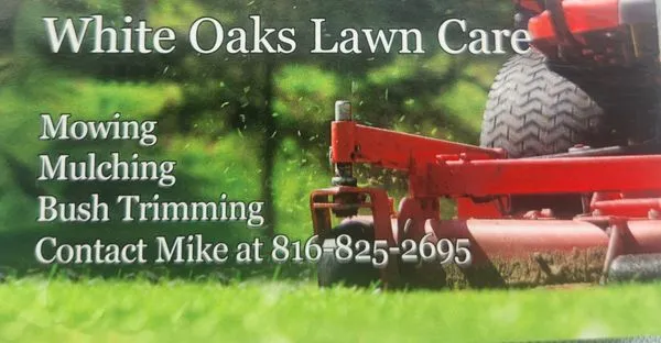 White Oaks Lawn Care Logo