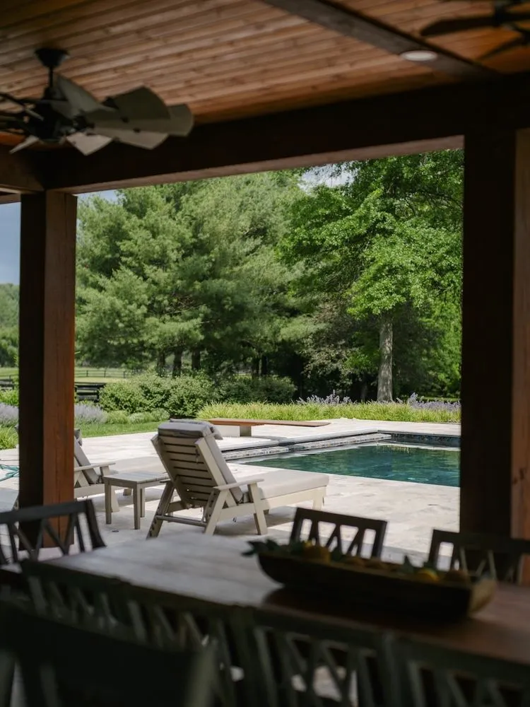 Custom residential landscaping in Leesburg, VA by White Pearl Management