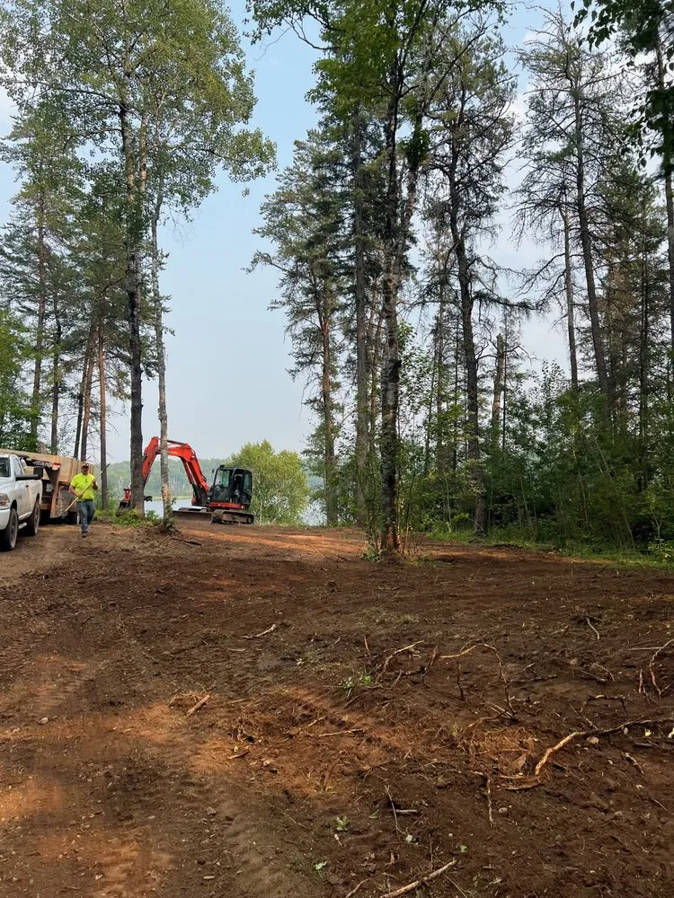 Expert yard cleanup service for outdoor upgrades across Two Harbors, MN - White Pine Forestry & Excavation