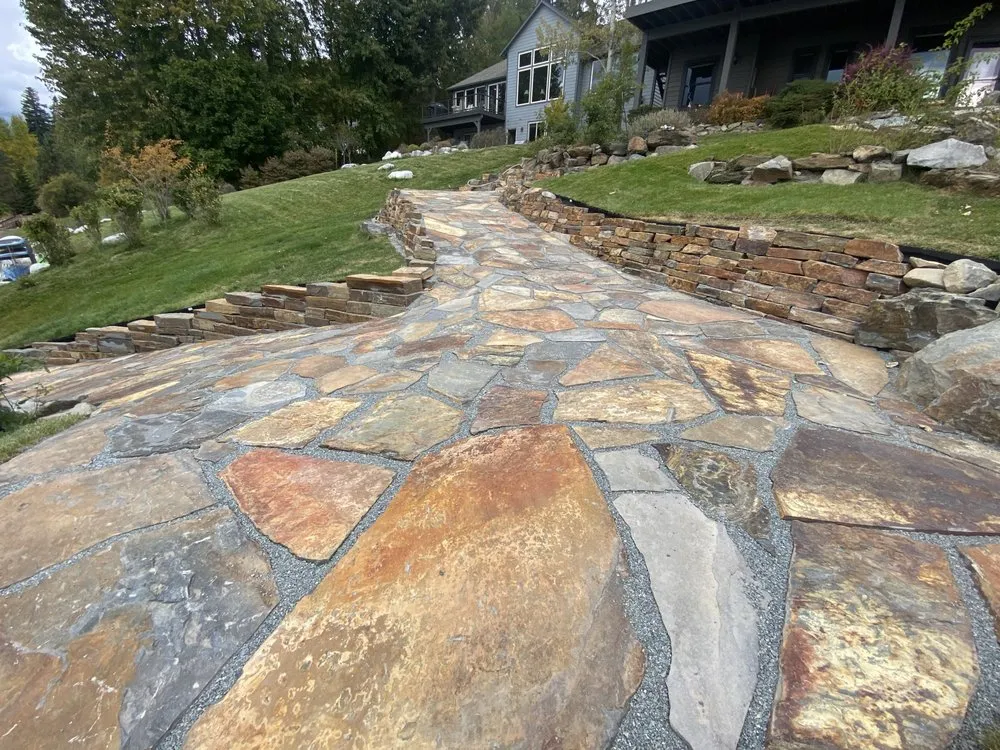 Professional yard maintenance in Sandpoint, ID - White Pine Landscape Design