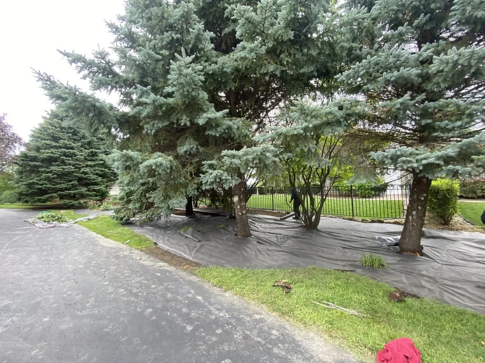 Custom landscape design for residential properties in Harvard, IL by White Pine Landscaping