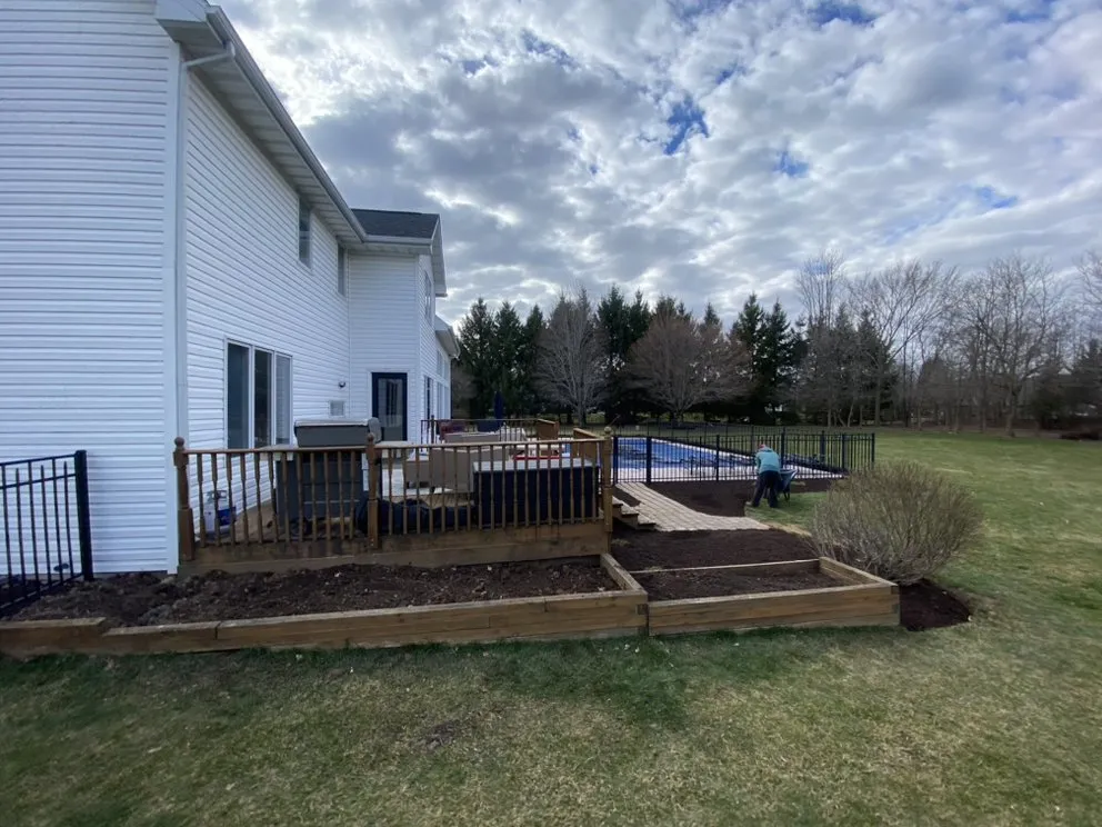 Affordable landscape installation for year-round maintenance in Harvard, IL by White Pine Landscaping