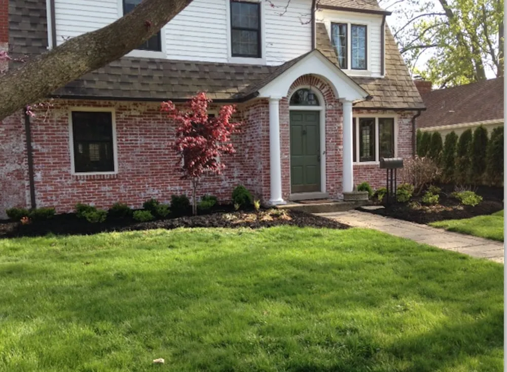 Custom garden landscaping with custom design across Westerville, OH - White Pines Landscaping